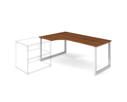 Stůl ergo 180 x 120 cm, pravý UE O 1800 60 P