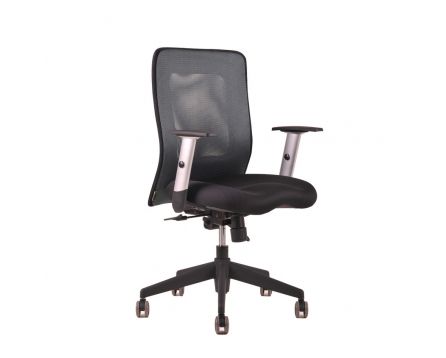 Kancelářská židle, 14A11, modrá CALYPSO
