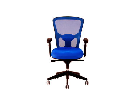 Kancelářská židle, DK 90, modrá DIKE BP