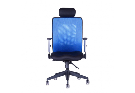 Kancelářská židle, 14A11, modrá CALYPSO XL SP4