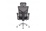 Kancelářská židle s podhlavníkem, IW-04, modrá MEROPE SP