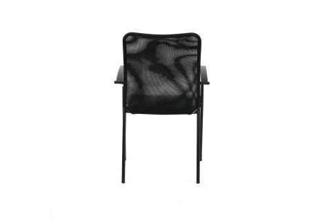 Jednací židle, F82 šedá TRITON BLACK SL