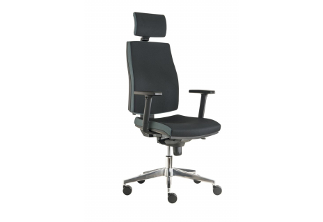 Kancelářská židle JOB S 3D PODHLAVNÍKEM