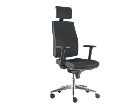 Kancelářská židle JOB S 3D PODHLAVNÍKEM