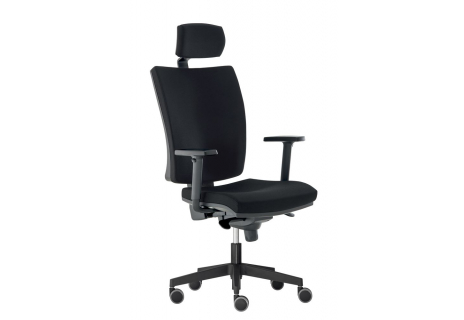 Kancelářská židle LARA VIP S 3D PODHLAVNÍKEM